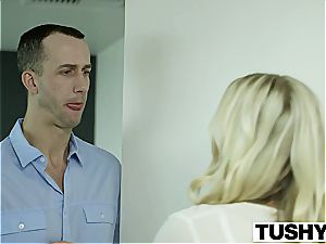 TUSHY Bosses wifey Karla Kush first Time ass fucking With the Office assistant