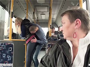 Public sex on the bus on the way to college