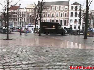 cockblowing amsterdam escort cummed on